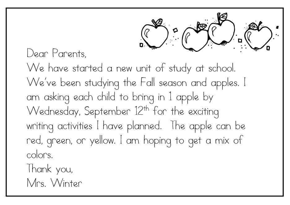 apple writing 