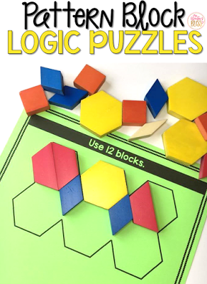 logic puzzles pattern blocks