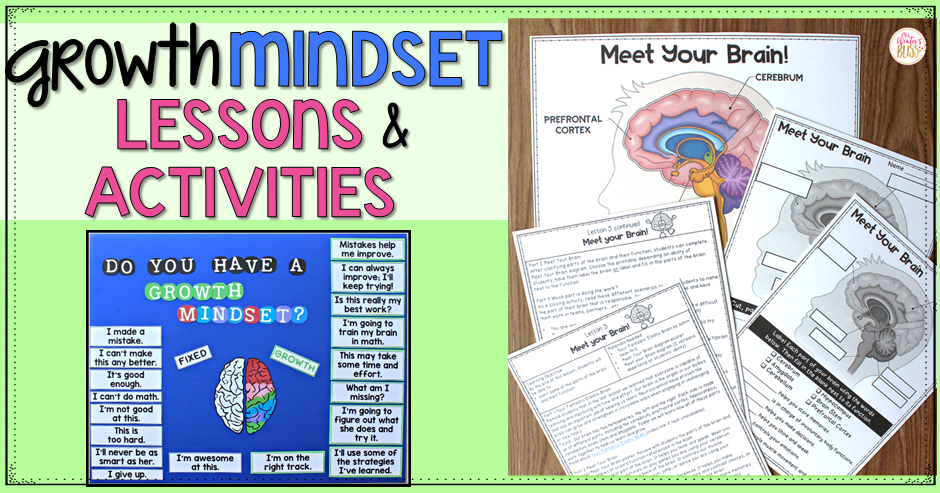 Growth Mindset Lessons and Activities