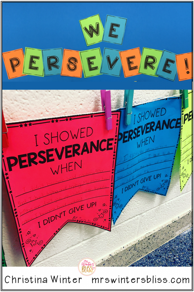 growth mindset perseverance activity