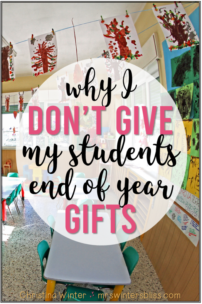 end of year student gift idea