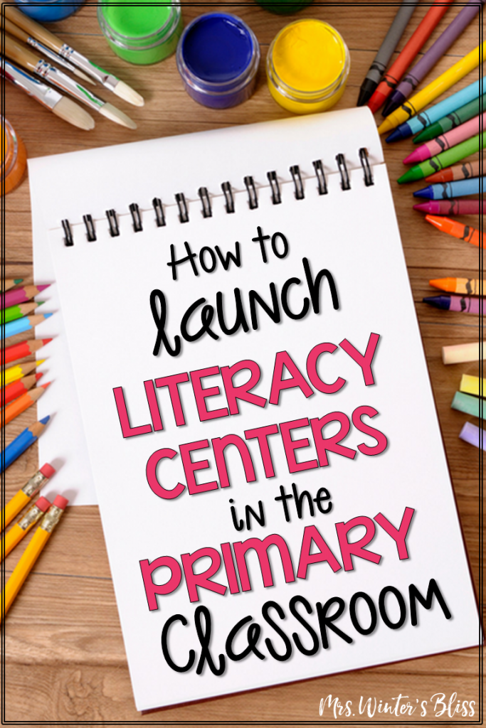literacy centers for K-2 classrooms