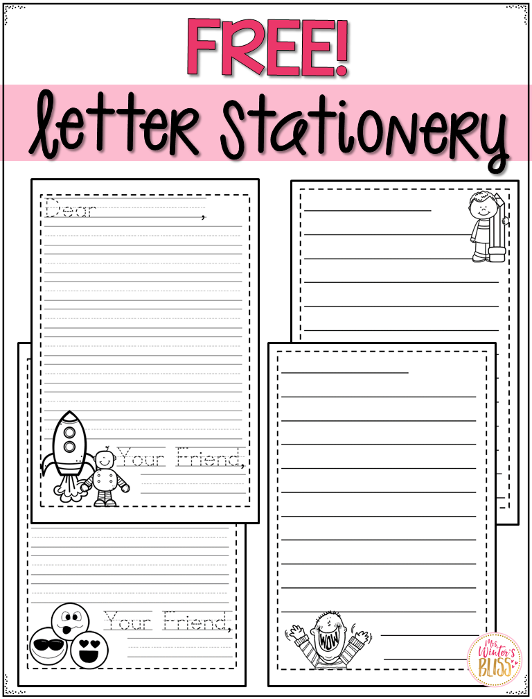 letter stationery 