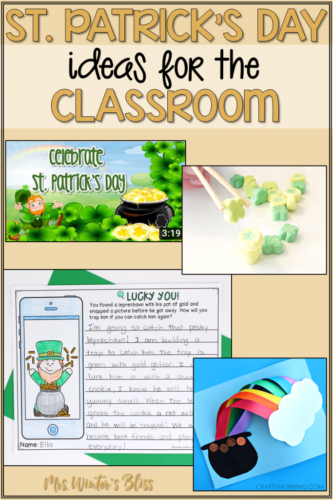 st patricks day ideas for the classroom