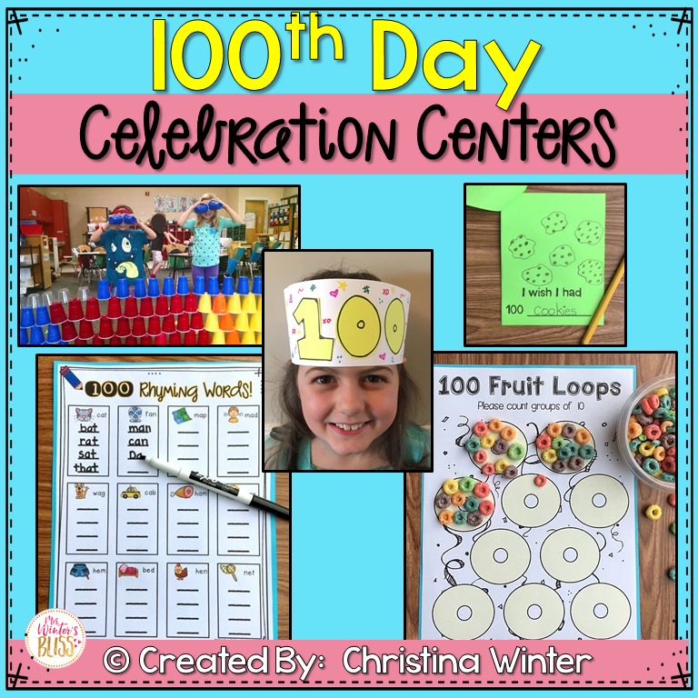 100 days of school ideas