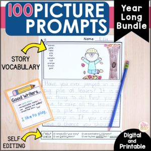 Writing Picture Prompts BUNDLE - printable & digital