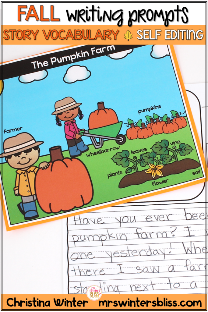 fall writing prompts first grade