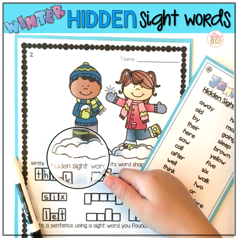sight word practice activities
