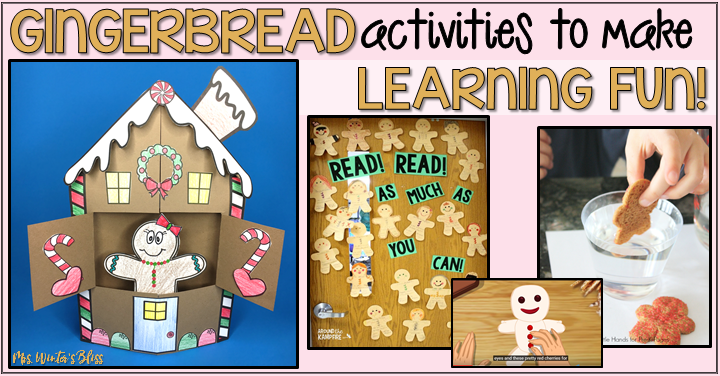 Gingerbread Man Activities to make Learning Fun!