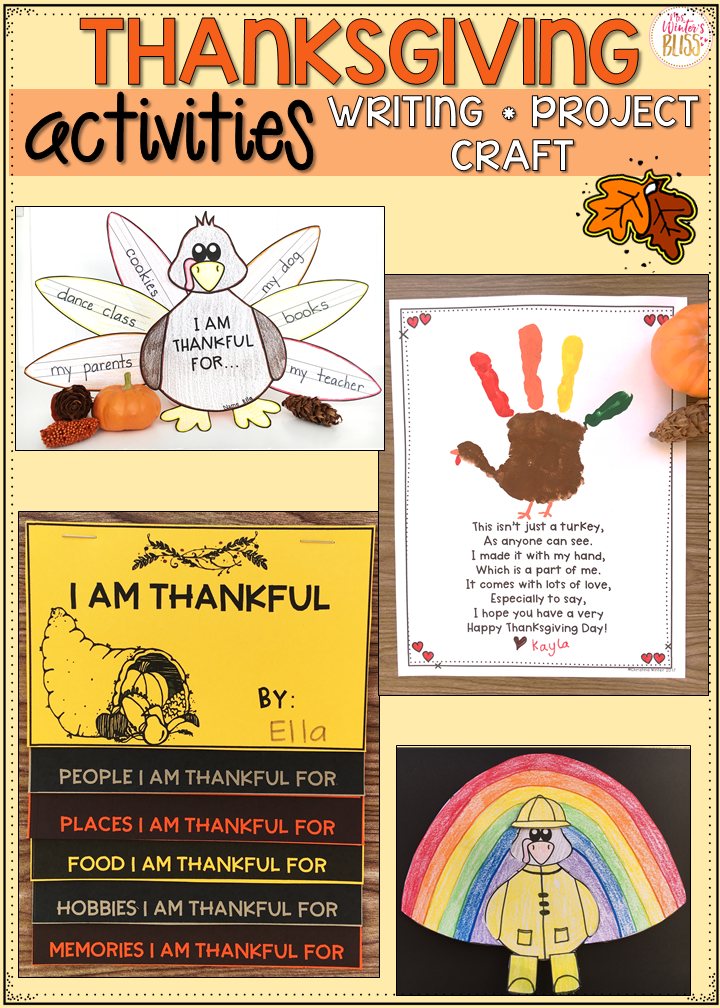 thanksgiving ideas for the classroom 
