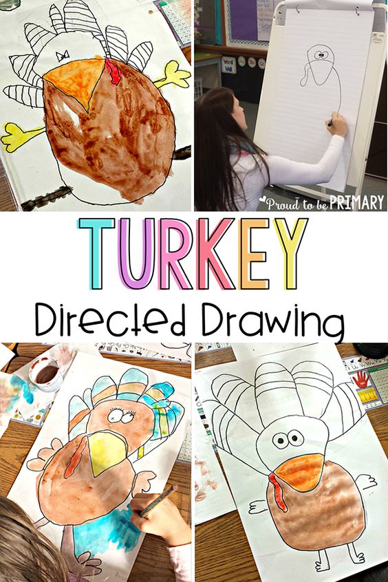 thanksgiving directed drawing 