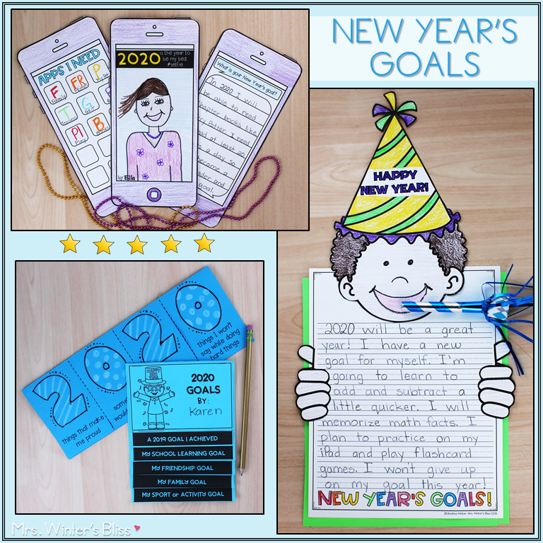 new years goal setting activities for kids 