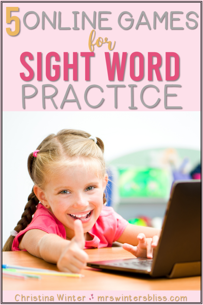 online games sight word practice 2