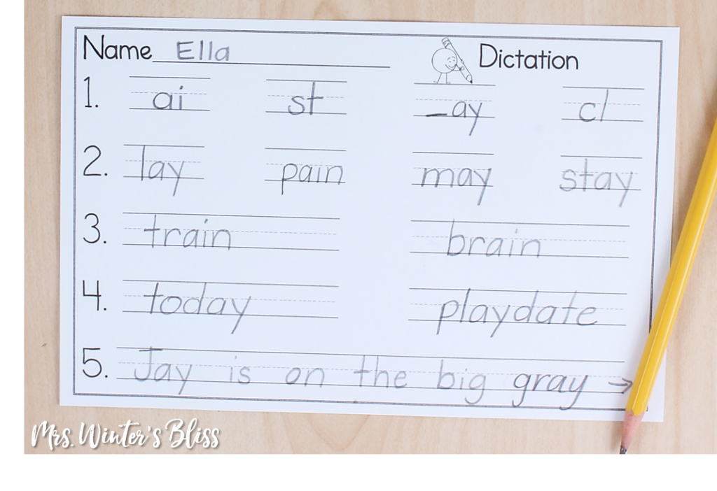 teach spelling word activities