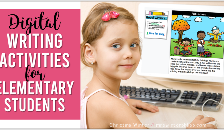 Digital Writing Activities for Elementary Students