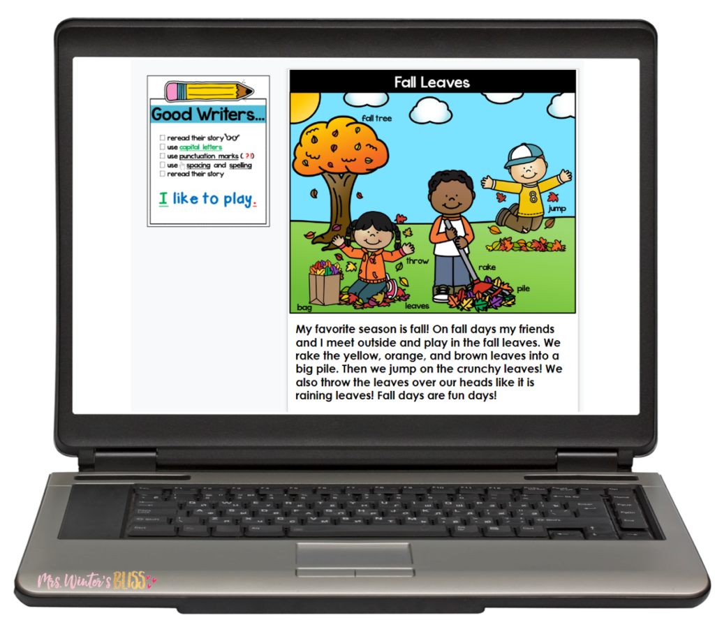 online writing activities for elementary students