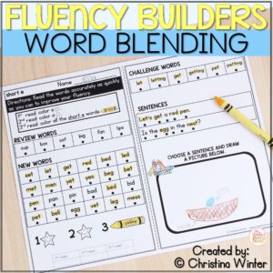 Fluency Builders - Word Blending Activities