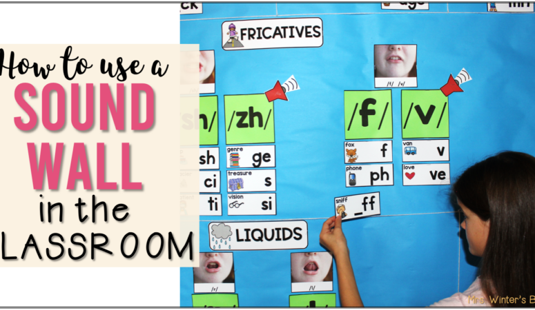 How to Use a Sound Wall in the Classroom