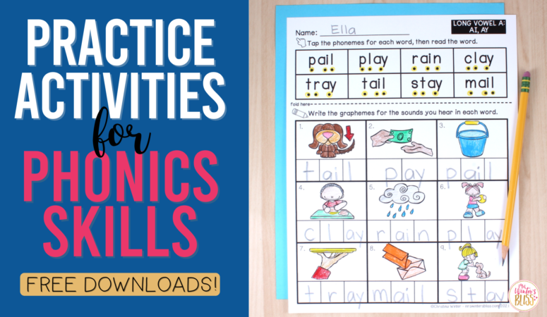Practice Activities for Phonics Skills