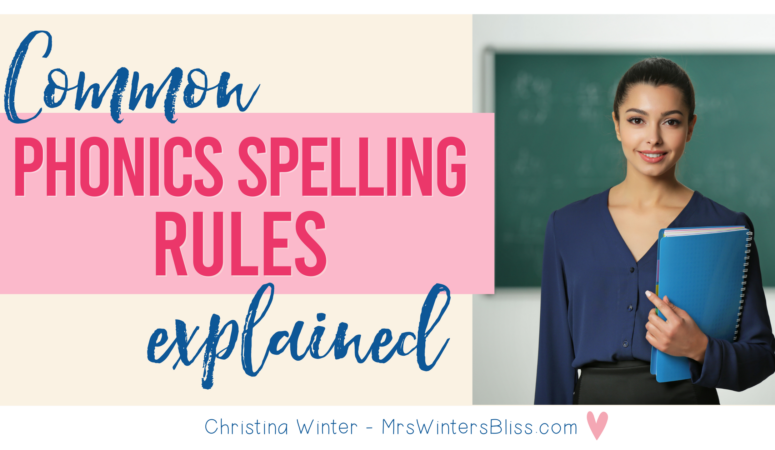 Common Phonics Spelling Rules Explained
