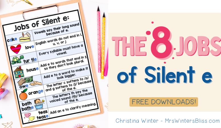 The 8 Jobs of Silent e