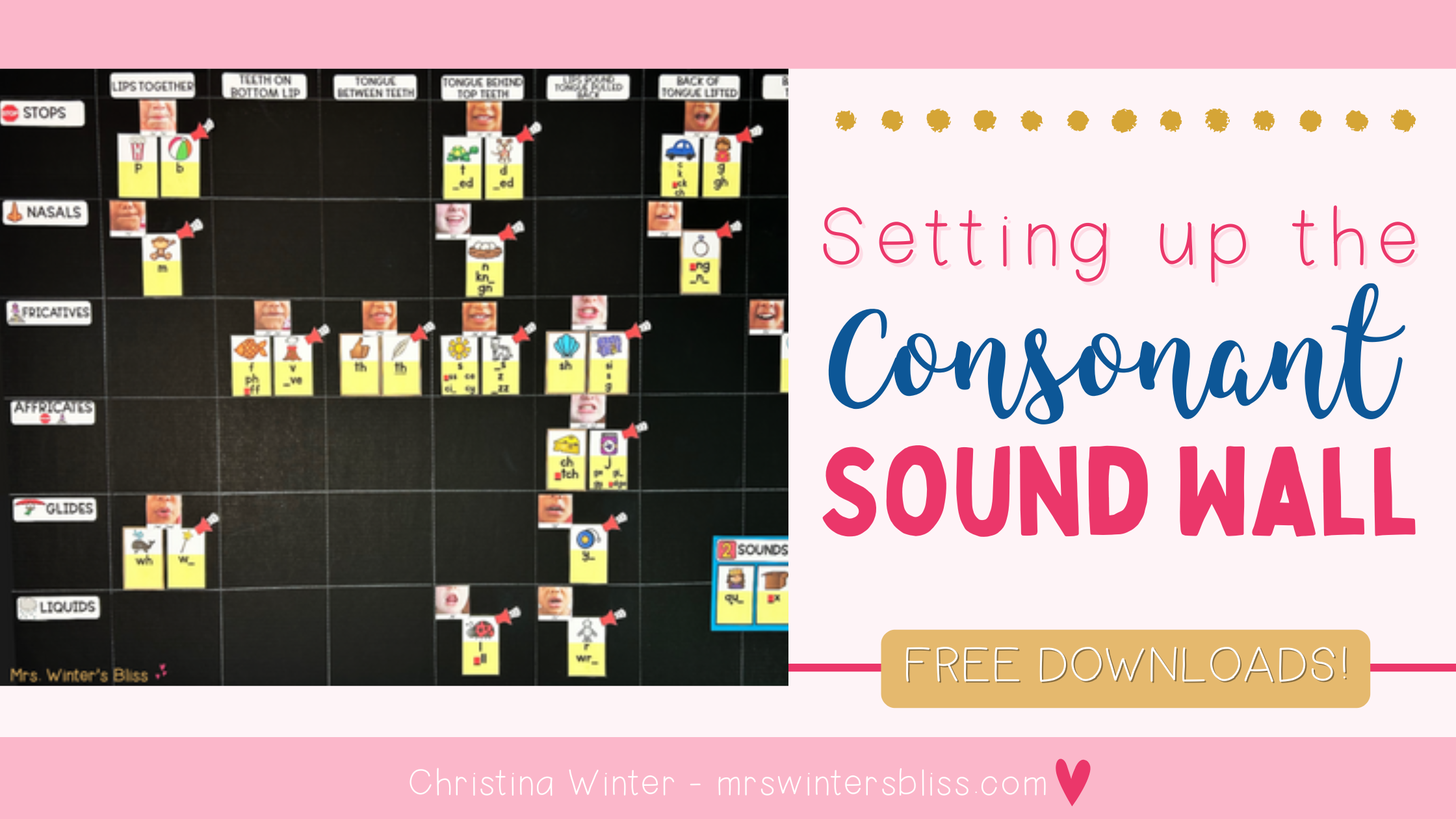 How to Set up a Sound Wall in Your Classroom - Mrs. Winter's Bliss