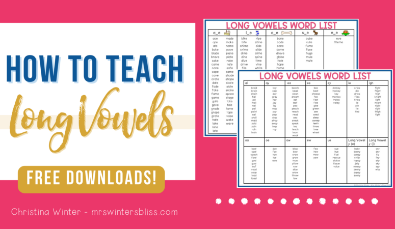 How to Teach Long Vowels